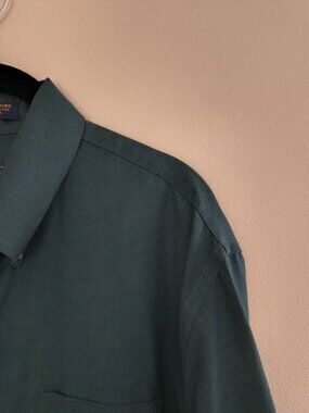 The Arrow Company Dark Green Button Up Shirt